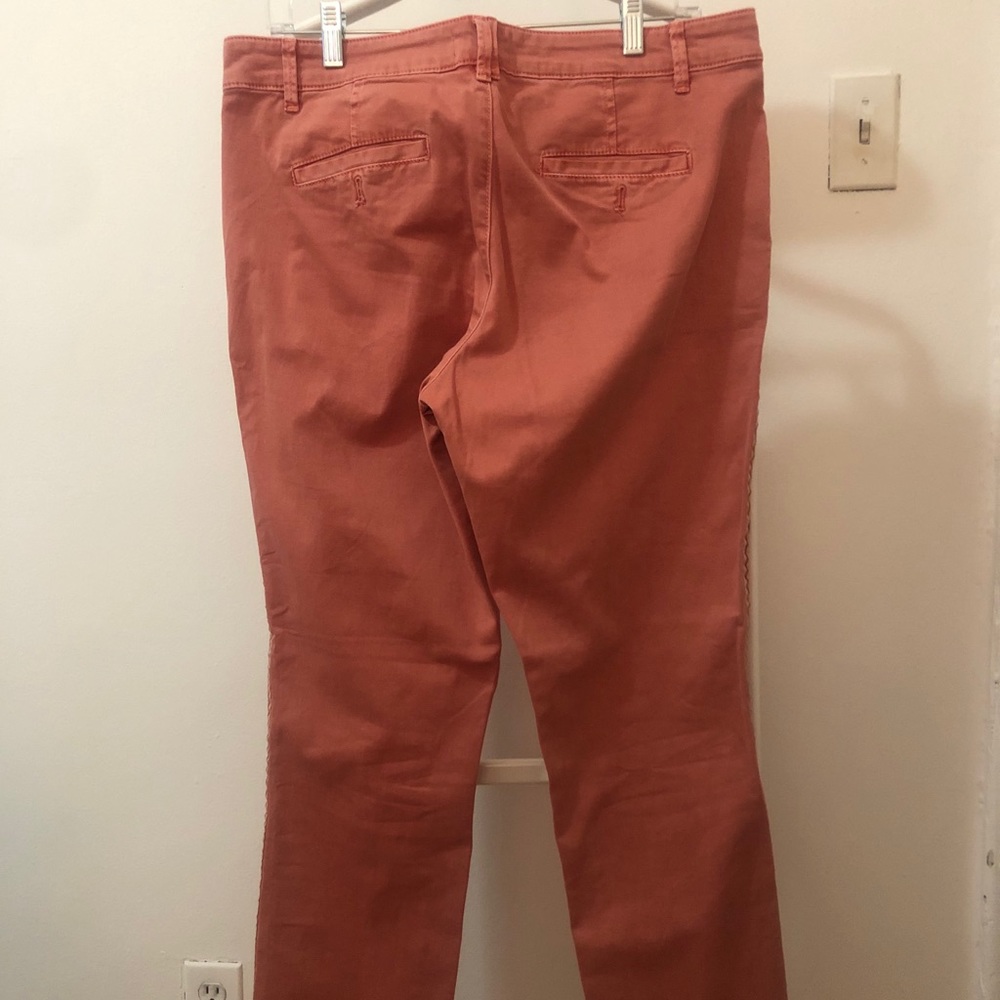 Anthropologie relaxed fit chino with side stripe - Picture 4 of 15